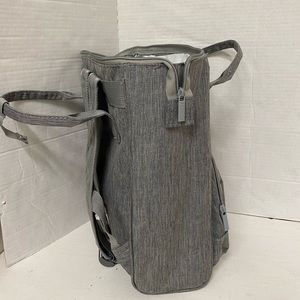Grey picnic or lunch bag backpack